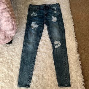 Dark wash American Eagle super stretch jegging size 4 regular